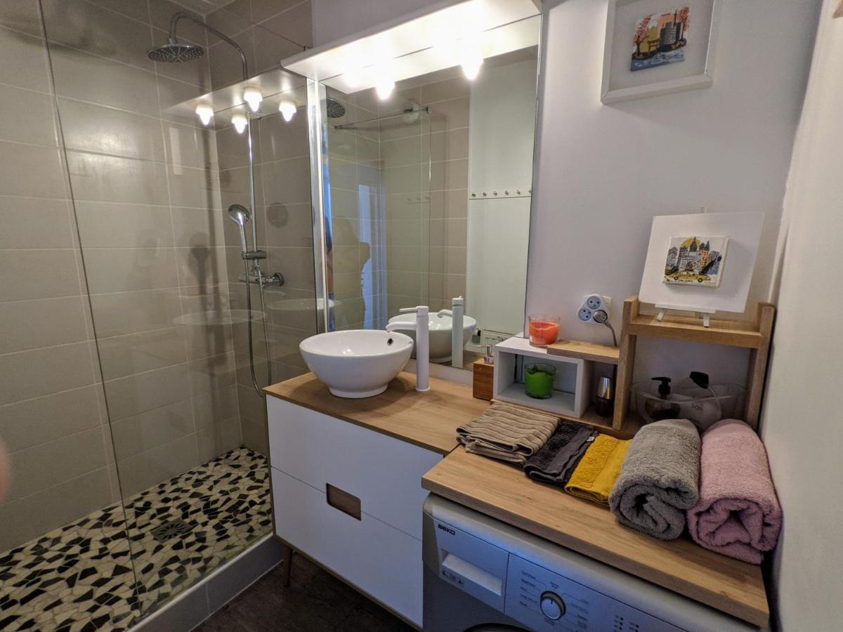 Apartmán F2 Garage Box Wifi Terasse Clim Gare Fac Eco Richter Montpellier Exteriér fotografie