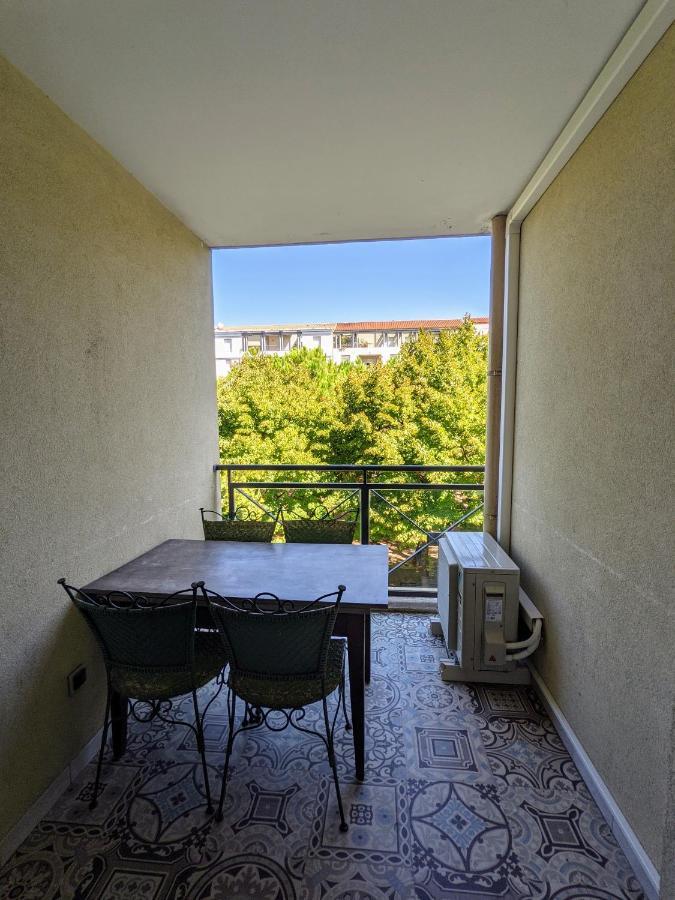 Apartmán F2 Garage Box Wifi Terasse Clim Gare Fac Eco Richter Montpellier Exteriér fotografie
