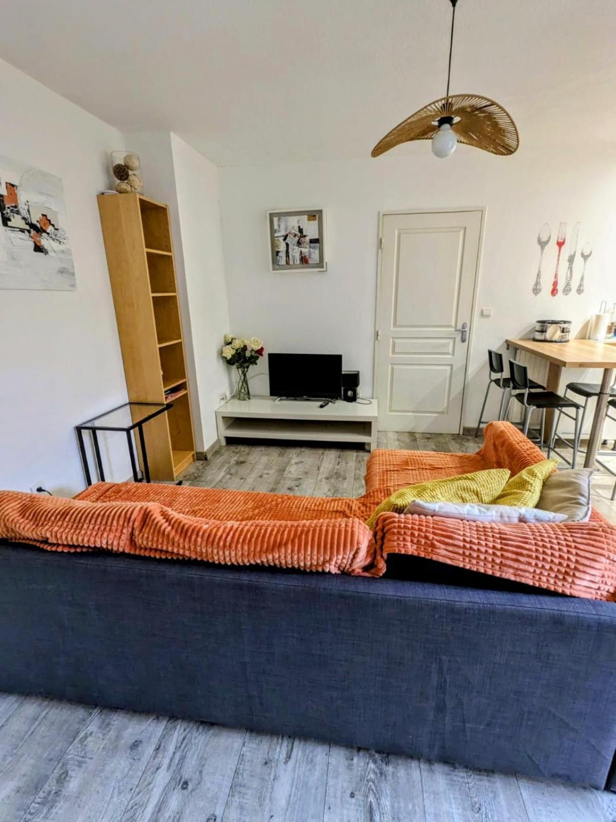 Apartmán F2 Garage Box Wifi Terasse Clim Gare Fac Eco Richter Montpellier Exteriér fotografie